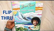 Bob Ross Color-By-Number (FLIP THROUGH) | Adult Coloring Book