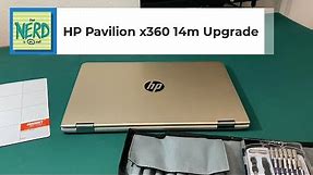 HP Pavilion x360 14m Upgrade