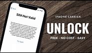 How to unlock iPhone from Carrier Free - Unlock iPhone from ANY Network! (T-Mobile, Sprint, AT&T..)