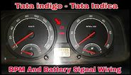 Tata Indica / Indigo Rpm And Battery Signal Secret Wiring / Indica Rpm Problem