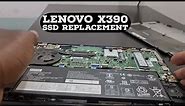 Lenovo x390 SSD Replacement
