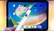 How To Connect Apple Pencil to iPad 10th Generation (1st Gen Pencil ONLY)