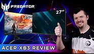 Acer Predator XB3 25" & 27" Gaming monitors review - Are they worth it?