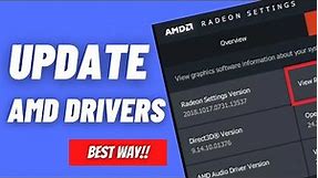 Update AMD Radeon Graphics Card Drivers: Easy 2023 Guide for Download & Install