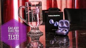 Galaxy buds Pro WATER TEST (Water Resistant)