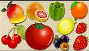 Food Puzzle Fruits and Vegetables