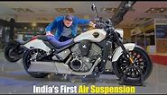 India's First Air Suspension Motorcycle With A 500cc Engine Benda BD 500 full details
