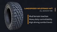 Landspider WildTraxx M/T Mud Terrain LT35X12.50R22 117Q E Light Truck Tire