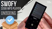 SWOFY Portable Digital Audio Music Player. 32gb MP3 [Unboxing]