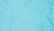 Video Top View of Wrinkled Textured Light Blue Paper Blue Crumpled Paper Texture Background Wrinkled
