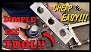 How To Make This EASY Dimple Die Tool for Under 20 Bucks!!! ( With Just a Welder + Grinder!!! )