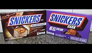 Snickers & Snickers Dark Ice Cream Bars Review