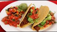 American Ground Beef Tacos Recipe - Laura Vitale - Laura in the Kitchen Episode 571