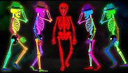 Spooky Scary Skeletons Dancing | Halloween Rhymes for Kids by Teehee Town
