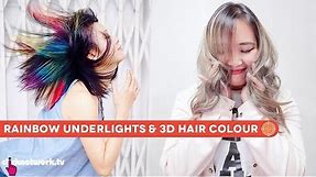 Rainbow Underlights & 3D Hair Colour - Hype Hunt: EP11