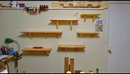 Easy DIY Shelf Brackets From Scrap Wood