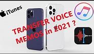 How To Transfer Voice Memos From iPhone iPad iPod To Computer in 2021