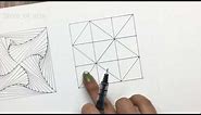 6 Easy Doodle Patterns for beginners | Zentangle art | Patterns for Doodling | Part-1
