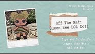 DIY LOL Doll Queen Bee in Design Space for the Cricut Maker
