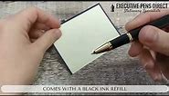 Parker IM Black Gold Finish Trim Rollerball Pen - Unboxing and writing