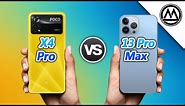 Poco X4 Pro vs iPhone 13 Pro Max