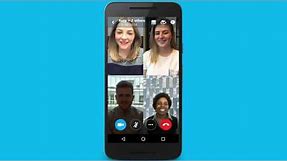 How to make a group video call on Skype for Android