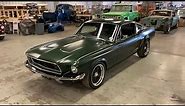 All new 1968 Bullitt Mustang build