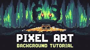 Pixel Art Background Tutorial - (Aseprite)