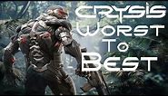 Ranking Every Crysis Game Worst To Best! (Top 4 Crysis Games)
