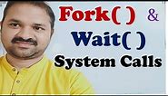 Fork() System Call | Wait() System call | Operating System lab || OS lab || Process Management