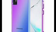 OEURVQO for Galaxy S10e Samsung S10e SM-G970U Case Clear Cute Gradient Colorful Design Slim Phone Case Soft TPU Cover Shockproof Bumper Anti-Scratch Protective for Samsung Galaxy S10e (Purple Blue)