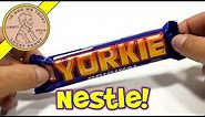 Yorkie Original Milk Chocolate Candy Bar, Nestle - UK Candy Tasting