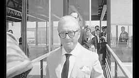 Claude Rains in Italy in 1961