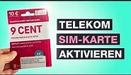 Telekom Prepaid aktivieren - Sim-Karte registrieren - In 5 einfachen Schritten - Testventure