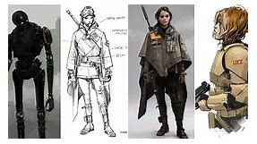 40 Exclusive Concept Art made for Rogue One a Star Wars Story