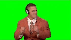 John Cena Vibing (GREEN SCREEN)