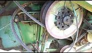 Variable Speed Pulley Removal from parts 4400 JD Combine