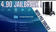 How to Jailbreak Your PS3 on Firmware 4.90 or Lower with PS3 Toolset!