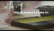 How To Measure A Cake Tin | Good Housekeeping UK