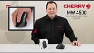 CHERRY MW 4500 Ergonomic Wireless Mouse