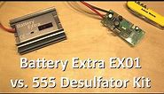 Battery Extra EX01 vs. 555 Desulfator Kit - 12v Solar Shed