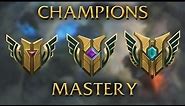 How to show champion mastery symbol in LOL League of Legends Mac / Windows (read description)