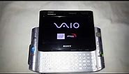 SONY VAIO Ultra Mobile PC Start Up (VGN-UX280P)