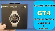 Huawei Watch Gt4 Stainless steel Premium Edition #huawei #huaweiwatchgt4