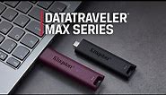 USB 3.2 Gen 2 with USB-C or USB-A Series – Kingston DataTraveler® Max