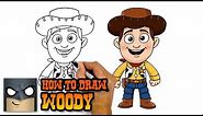 How to Draw Toy Story | Woody | Step-by-Step Tutorial