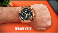 Luxury Gold Premium Smartwatch - The New Fire Boltt Blizzard 🔥
