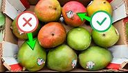 How to choose a sweet juicy mango at the grocery store | Mango 101