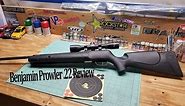 Benjamin Prowler .22 Pellet Gun Break Barrel 22 caliber Air Rife Review Unboxing Shooting Test