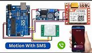 PIR Sensor Based Security Alarm Using Arduino | GSM Home Security | PIR Motion Sensor Alarm